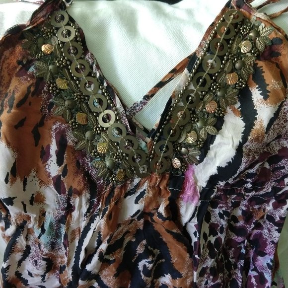 Moda International swim cover-up xsmall - Picture 2 of 5